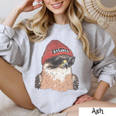 Atlanta Football Crewneck Sweatshirt, Vintage Sports Fan Apparel, Trendy Game Day Gift, Unisex Atlanta Sweatshirt, Atlanta Football Fan