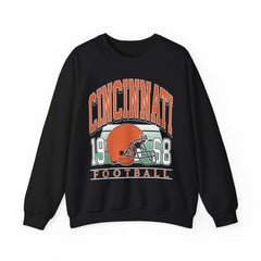 Cincinnati Vintage Sweatshirt, Classic Cincinnati Football Sweater, Cincinnati Football Crewneck, Cincinnati Football Sweatshirt for Women