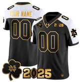 Notre Dame 2025 Football Custom Black Jersey | Personalized Fan Shirt