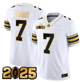 Ohio State Buckeyes #7 Stroud Jersey 2025 White College Football Shirt