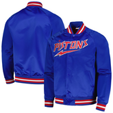 Teepact "Pistons" NBA Detroit Pistons Full-Snap Jacket