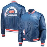 Teepact NBA 75th Anniversary Courtside Satin Full-Snap Jacket