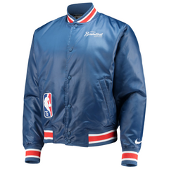 Teepact NBA 75th Anniversary Courtside Satin Full-Snap Jacket