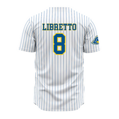 Teepact Vince Libretto 8 Delaware NCAA Baseball Jersey