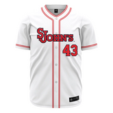 Teepact Jed Boyle 43 St. Johns NCAA Baseball Jersey