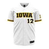 Teepact Jaixen Frost 12 Iowa NCAA Baseball Jersey