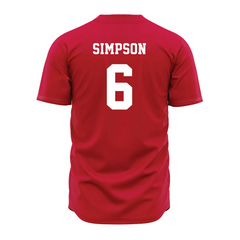 Teepact Maddix Simpson 6 Ohio State NCAA Baseball Jersey