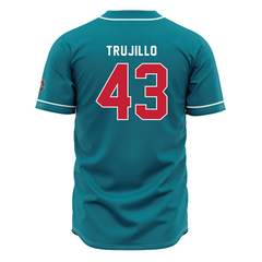 Teepact Gene Trujillo 43 New Mexico NCAA Baseball Jersey