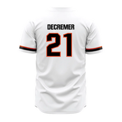 Teepact James DeCremer 21 Oregon State NCAA Baseball Jersey