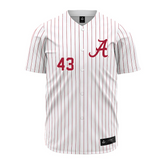 Teepact Jack Ketchum 43 Alabama NCAA Baseball Jersey