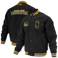 Teep Teepact "Golden State Warriors" NBA Full-Snap Varsity Jacket V2