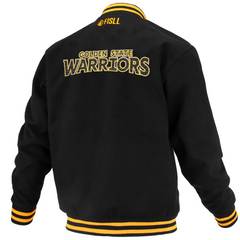 Teep Teepact "Golden State Warriors" NBA Full-Snap Varsity Jacket V2
