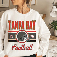 Tampa Bay Vintage Sweatshirt, Classic Tampa Bay Football Sweater, Tampa Bay Football Crewneck, Tampa Bay Football Sweatshirt for Women