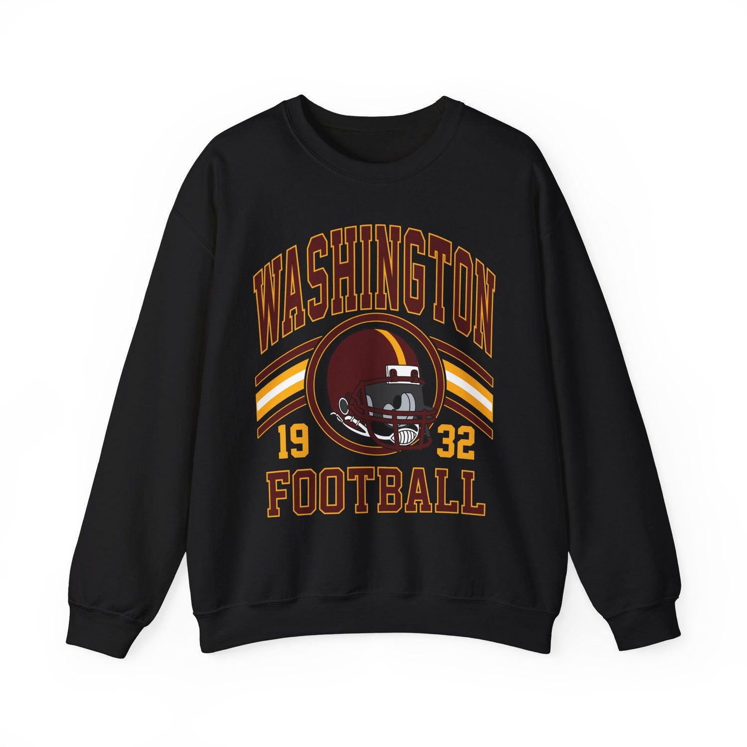 Washington Football Sweatshirt, Football Fan Crewneck, Retro Washington Football Gift for Women, Washington Clothing, Football Sweatshirt