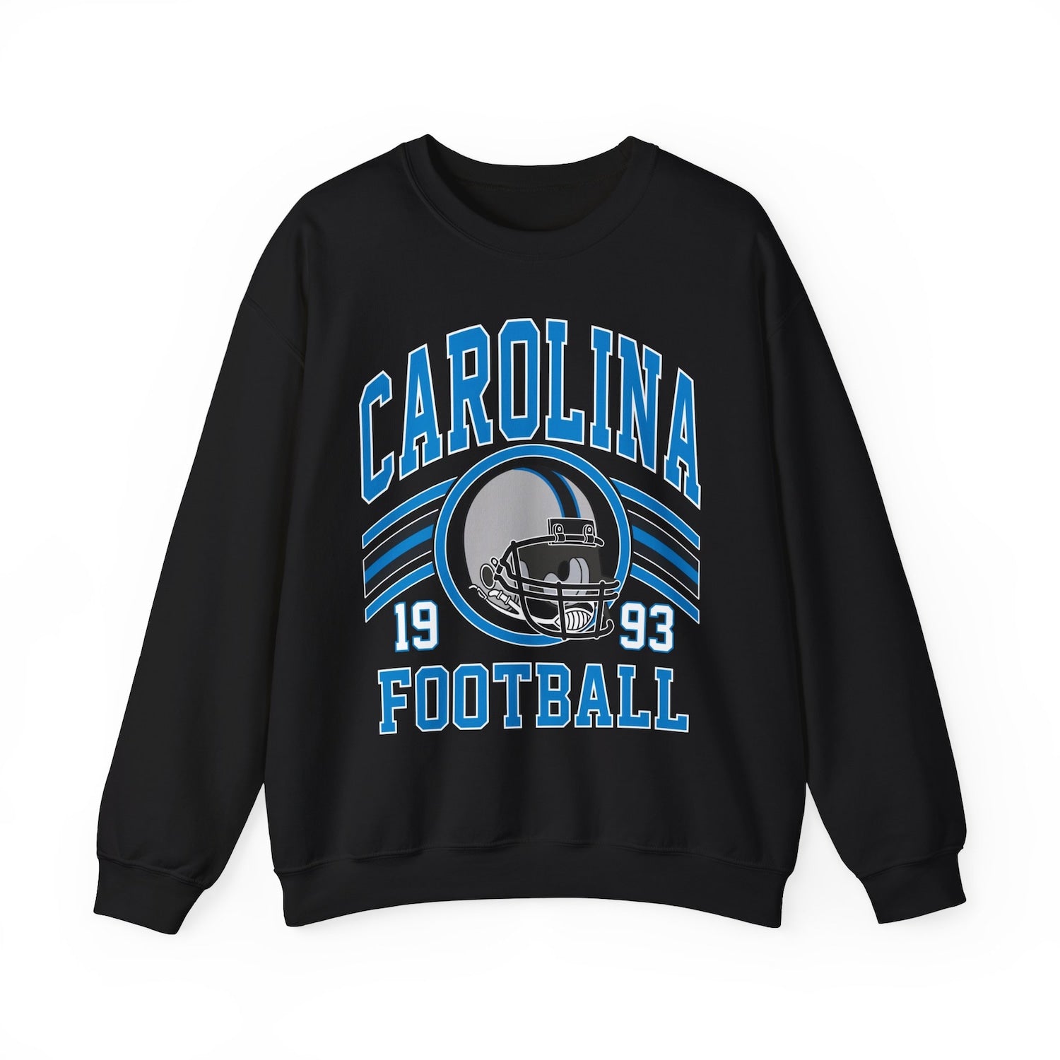 Carolina Football Sweatshirt, Football Fan Crewneck, Retro Carolina Football Gift for Women, Carolina Clothing, Football Sweatshirt