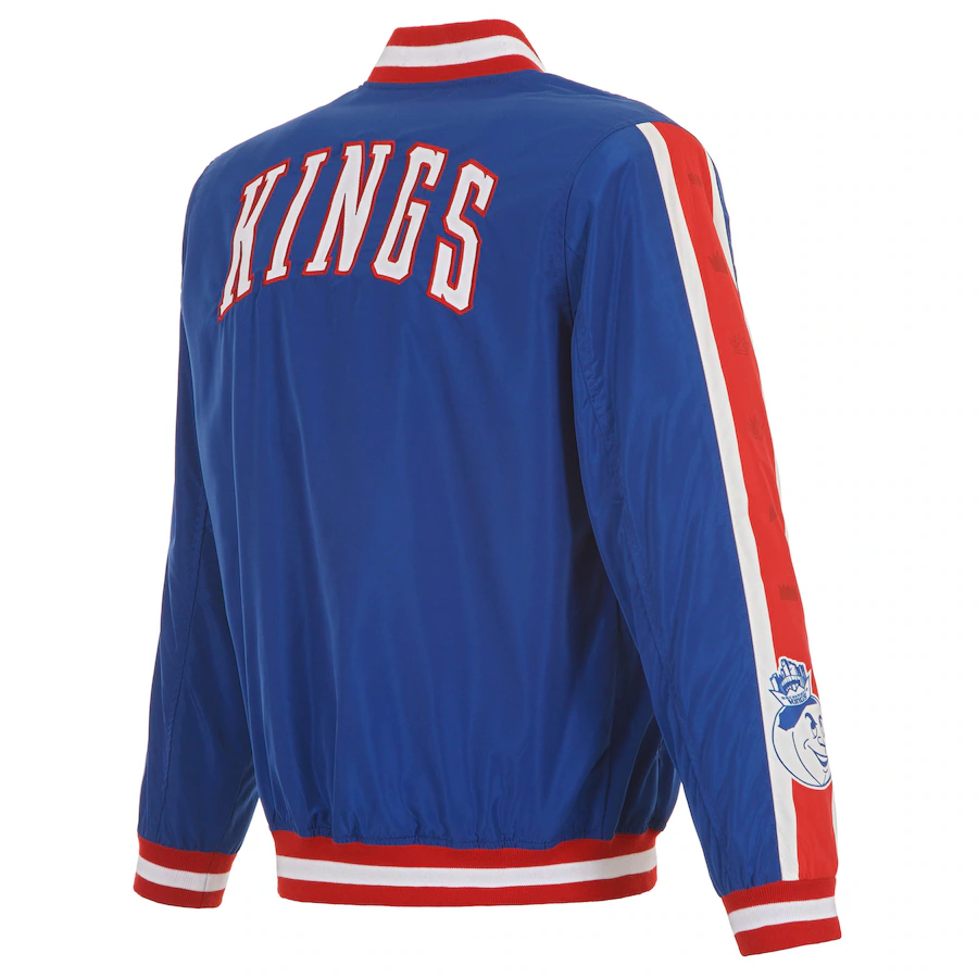 Teepact Sacramento Kings JH Design 2025/26 City Edition Full-Zip Nylon Bomber Jacket