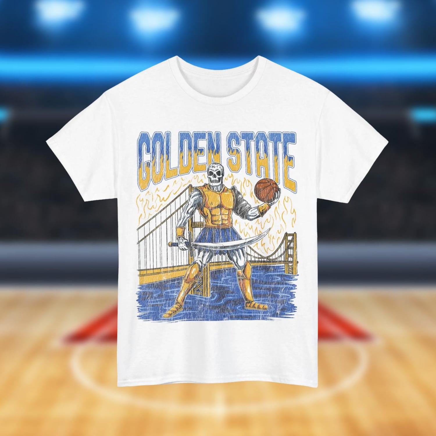 Golden State Basketball, Warriors, Graphic Tees, Skeleton Shirt, Merch Tee, Gift Shirt, Bootleg Shirt, Vintage Shirt, NBA Shirt