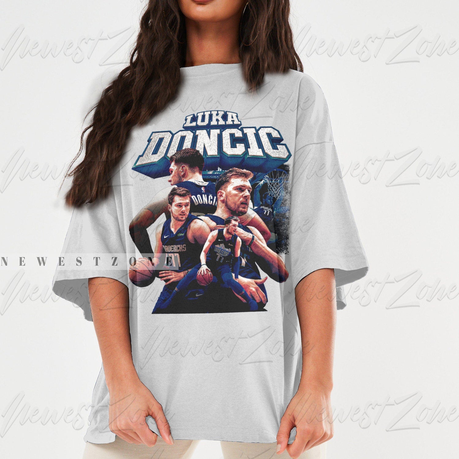 Luka Doncic Slovenian Shirt, Gift Merchandise Vintage Bootleg, Basketball Player Tshirt Retro 90s Graphic Tee Unisex Sweatshirt Hoodie NZ180