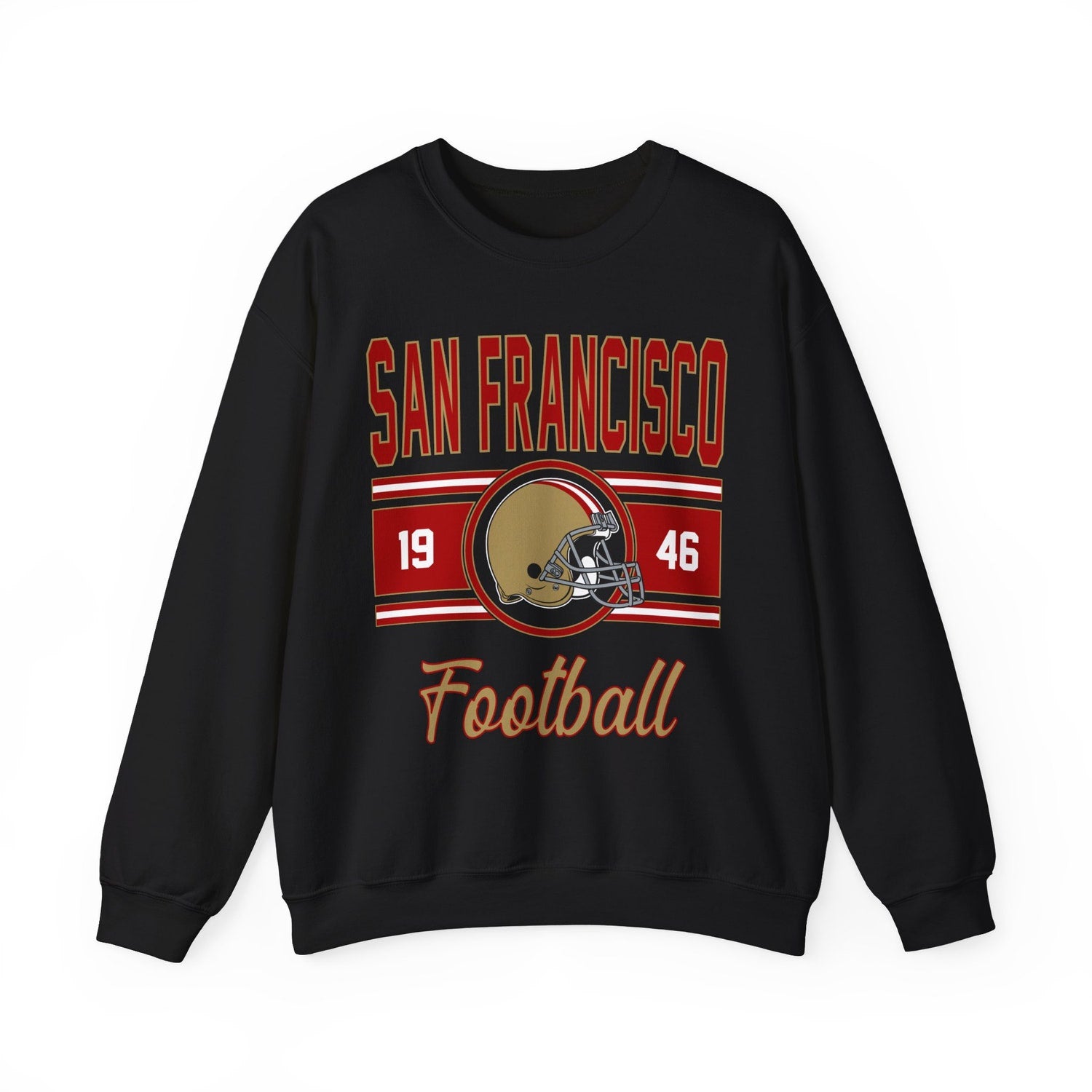 San Francisco Vintage Sweatshirt, Classic San Francisco Football Sweater, San Francisco Football Crewneck, San Francisco Football Sweatshirt