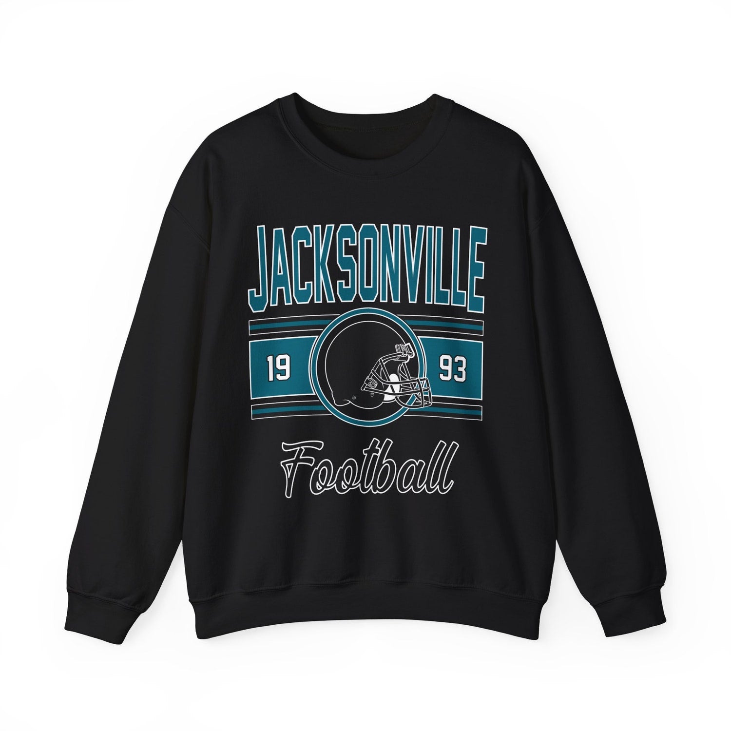 Jacksonville Vintage Sweatshirt, Classic Jacksonville Football Sweater, Jacksonville Football Crewneck, Jacksonville Football Sweatshirt