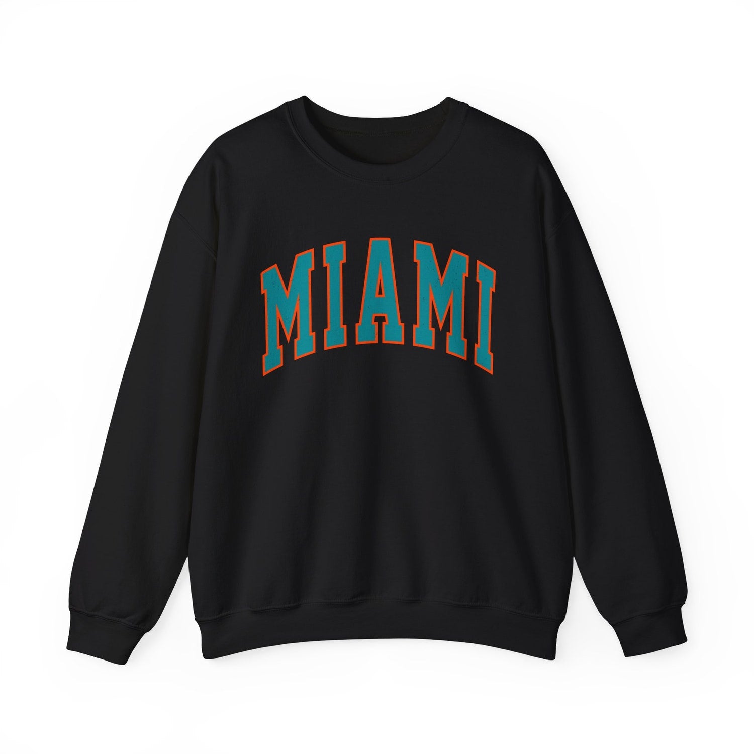 Women's Miami Football Crewneck Sweatshirt, Miami Retro Football Sweatshirt for Women, Miami Football Gift, Miami Football Sweater