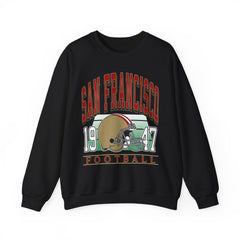 Classic San Francisco Football Sweatshirt, San Francisco Football Sweatshirt, San Francisco Vintage Football Crewneck, San Francisco Sweater