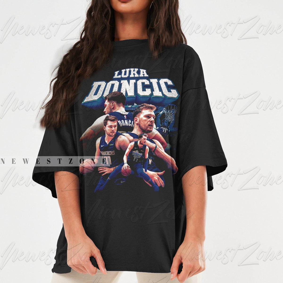 Luka Doncic Slovenian Shirt, Gift Merchandise Vintage Bootleg, Basketball Player Tshirt Retro 90s Graphic Tee Unisex Sweatshirt Hoodie NZ180