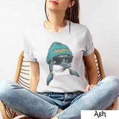 Vintage Miami Football Sweatshirt, Trendy Miami Football Fan Gifts, Miami Football Game Day Crewneck, Unisex Sports Sweatshirt