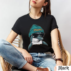 Vintage Miami Football Sweatshirt, Trendy Miami Football Fan Gifts, Miami Football Game Day Crewneck, Unisex Sports Sweatshirt