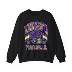 Minnesota Football Sweatshirt, Football Fan Crewneck, Retro Minnesota Football Gift for Women, Minnesota Clothing, Football Sweatshirt