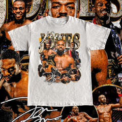 Jon Jones High Quality T Shirt UFC Fan Bones Custom Vintage Design