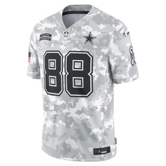 A grey and white camouflage football jersey with the number 88 on it.