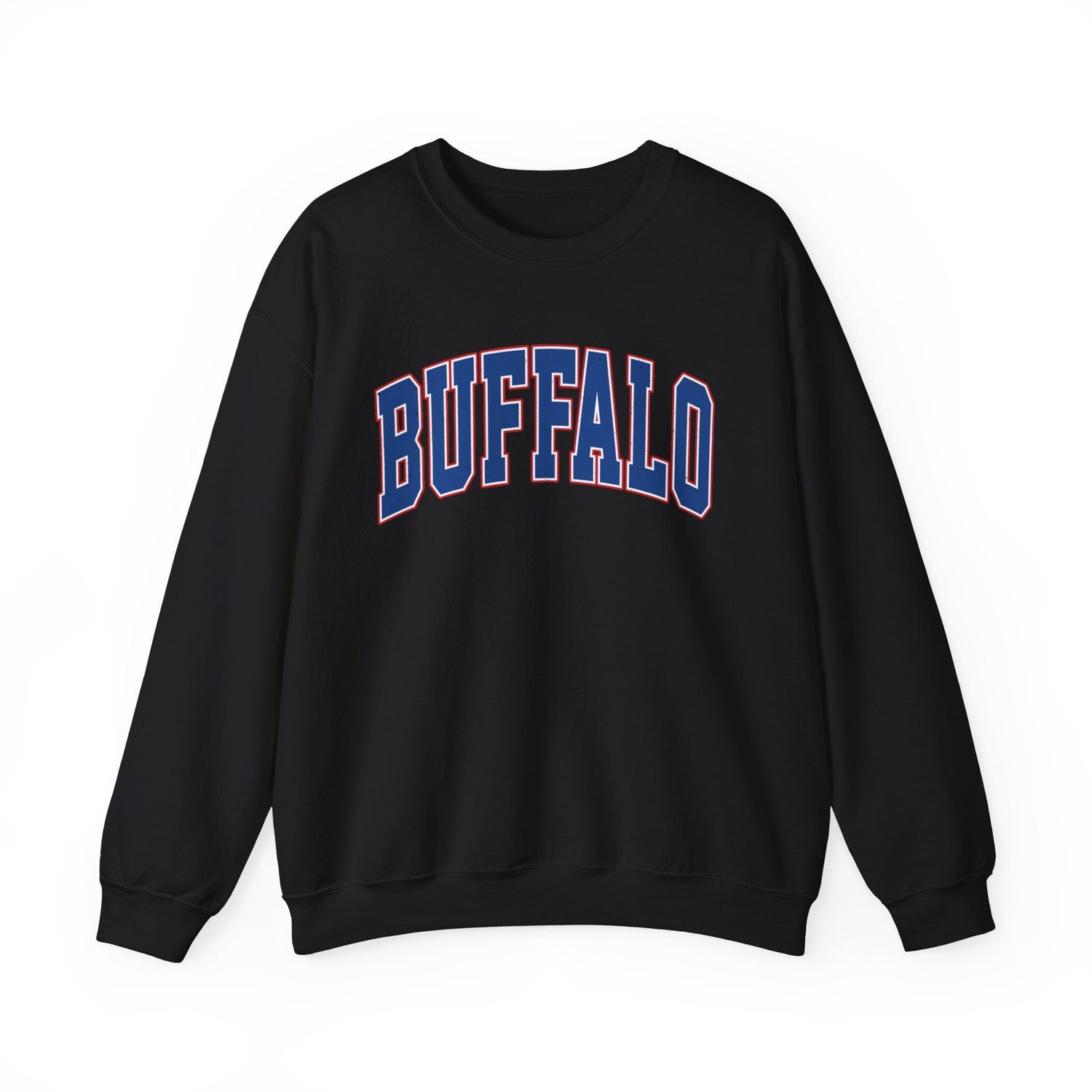 Women's Buffalo Football Crewneck, Buffalo Retro Football Sweatshirt for Women, Buffalo Football Gift, Buffalo Football Sweater