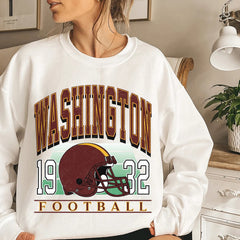 Classic Washington Football Sweatshirt, Washington Football Sweatshirt, Washington Vintage Football Crewneck, Washington Gift for Women