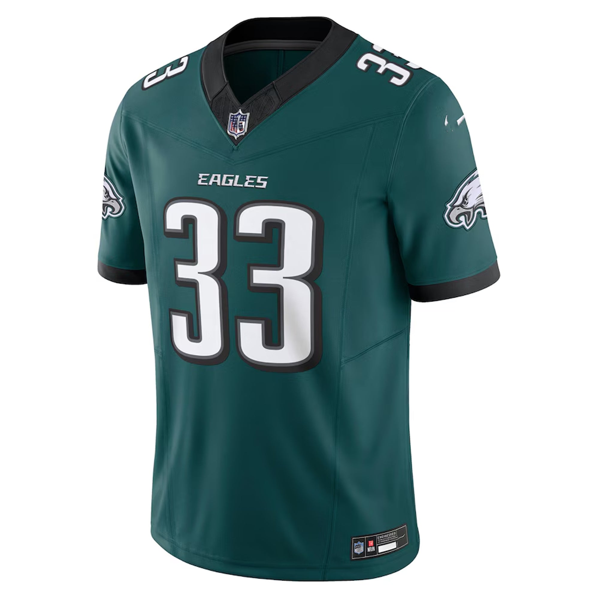 Philadelphia Eagles #33 DeJean Kelly Green Classic Football Jersey