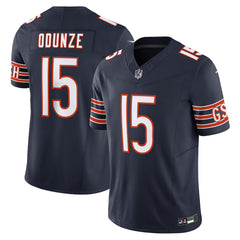 Chicago Bears Rome Odunze #15 Navy NFL Football Game Jersey Shirt
