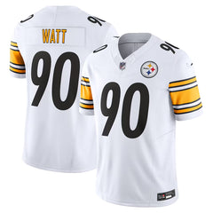 Pittsburgh Steelers TJ Watt #90 White NFL Game Jersey Men’s Fan Shirt