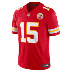 Patrick Mahomes #15 Kansas City Chiefs Red Football Jersey – Men’s Game Day Fan Gear