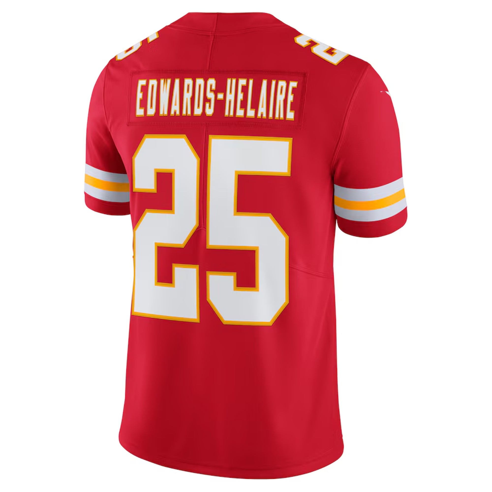Men’s Kansas City Red Football Jersey #25 Edwards-Helaire – Game Day Fan Gear