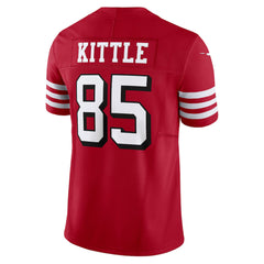 San Francisco 49ers George Kittle #85 Red Game Football Jersey