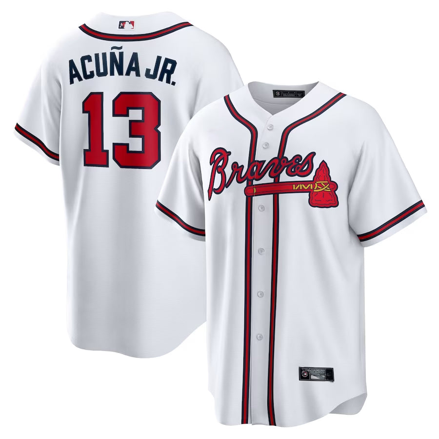 Teepact Ronald Acuna Jr. MLB Atlanta Braves Baseball Jersey