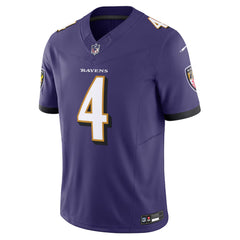 Baltimore Ravens #4 Flowers Purple Football Jersey – Men’s Fan Gear