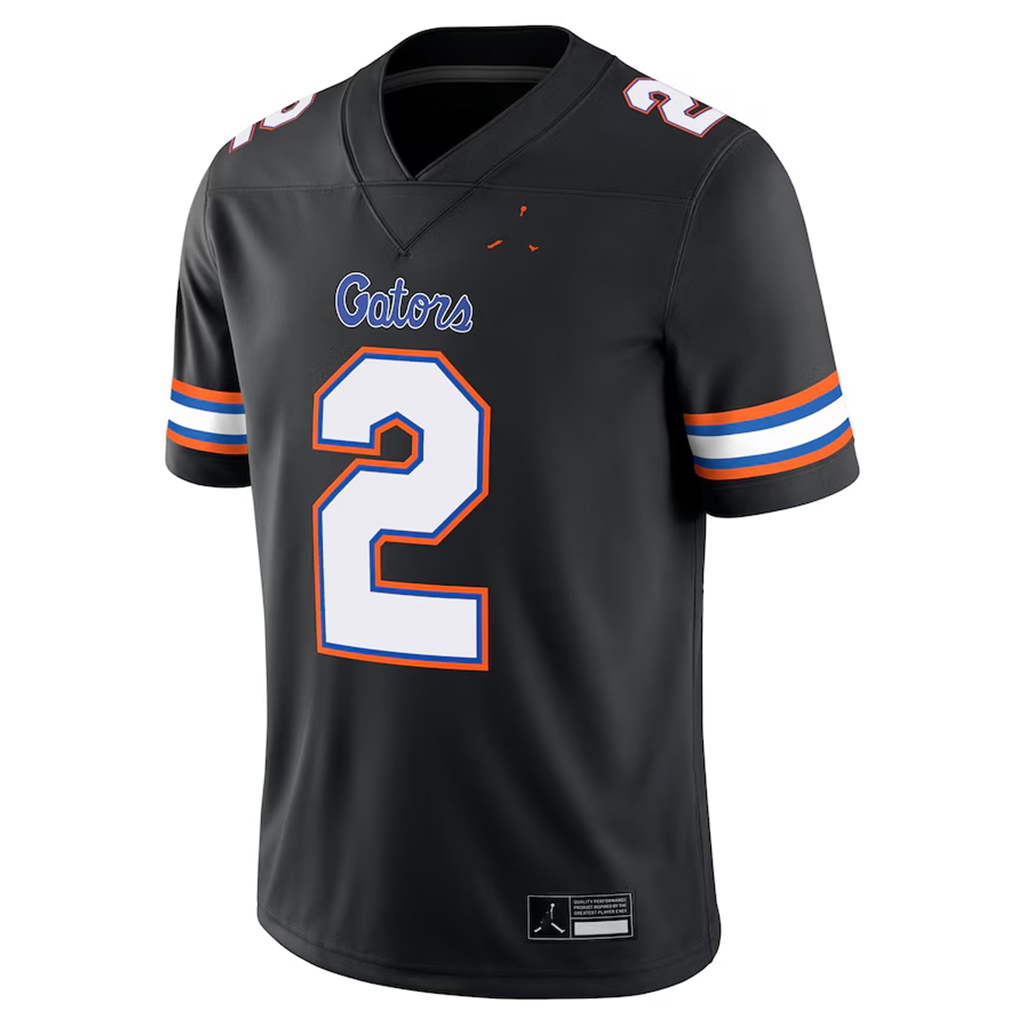 Florida Gators Football Jersey #2 Lagway Black Alternate Team Top
