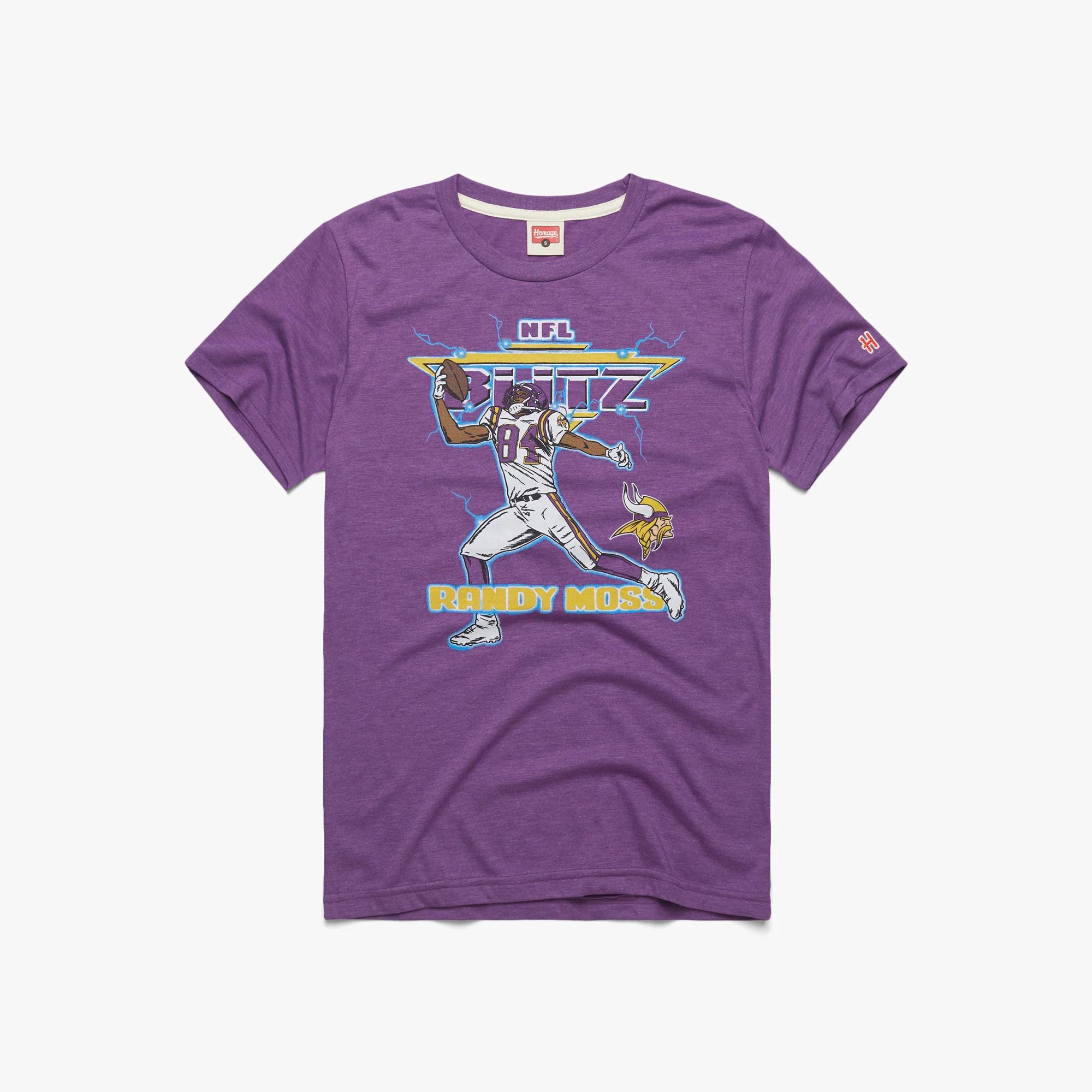 Teepact Randy Moss NFL Blitz Vikings T-Shirt