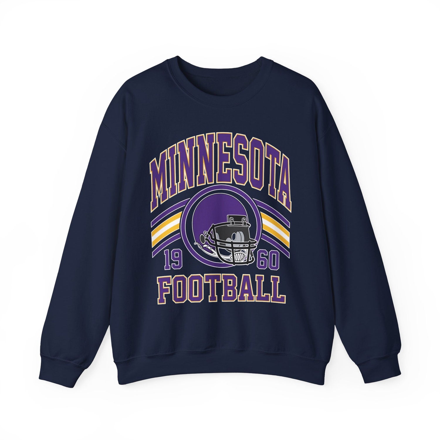 Minnesota Football Sweatshirt, Football Fan Crewneck, Retro Minnesota Football Gift for Women, Minnesota Clothing, Football Sweatshirt
