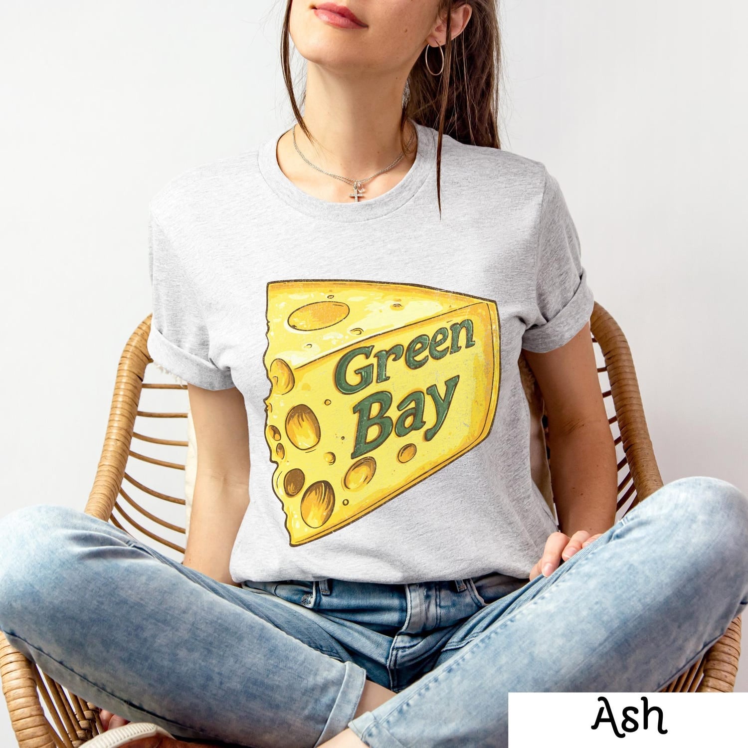 Green Bay Football Crewneck Sweatshirt, Vintage Sports Fan Apparel, Trendy Game Day Gift, Unisex Green Bay Sweatshirt, Green Bay Football