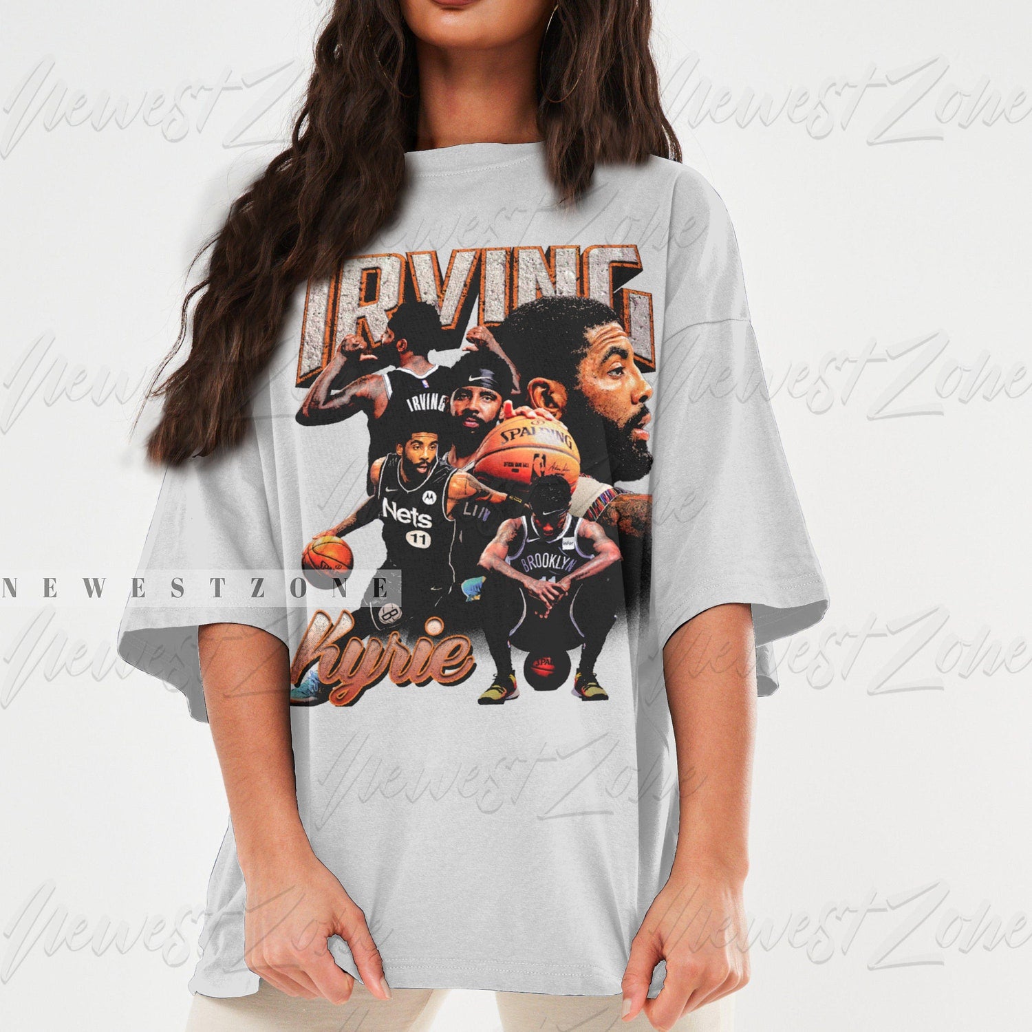 Kyrie Irving Shirt Basketball Player Playoffs Tshirt Classic 90s Graphic Tee Unisex Sweatshirt Hoodie Slam Dunk Vintage Bootleg Gift NZ187