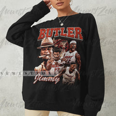 Butler Buckets Shirt Basketball Player MVP Slam Dunk Merchandise Bootleg Vintage Tshirt Graphic Tee Unisex Sweatshirt Gift Fans NZ219