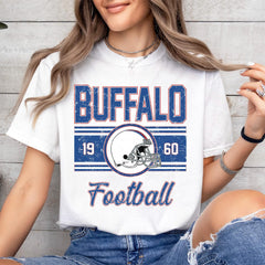 Buffalo Football Women's Gift, Buffalo Football Retro T-Shirt For Him, Buffalo Football Tee For Women, Buffalo Football Vintage Men's Shirt