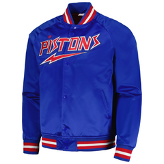 Teepact "Pistons" NBA Detroit Pistons Full-Snap Jacket